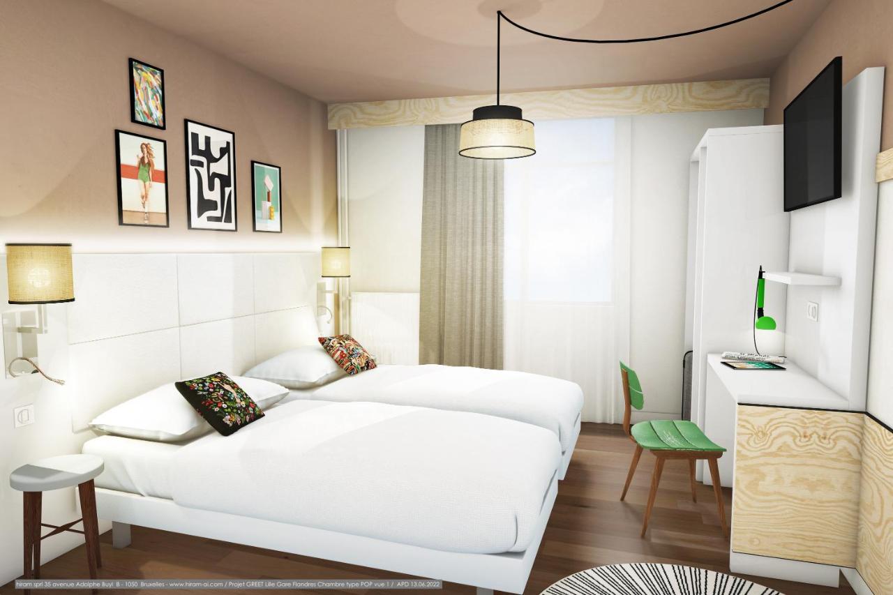 Greet Hotel Lille Gare Flandres - Groupe Accor Exterior photo